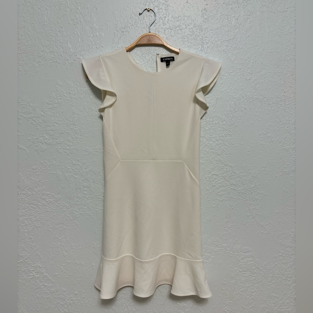 Express White Mini Dress